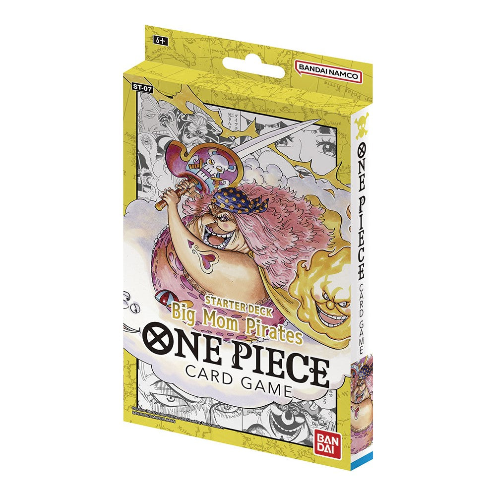 One Piece TCG: Big Mom Pirates Starter Deck Display (6) (ST-07) 810059780569