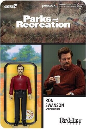 Super7 - Parks And Recreation Reaction Wave 1 - Ron Swanson Product Image