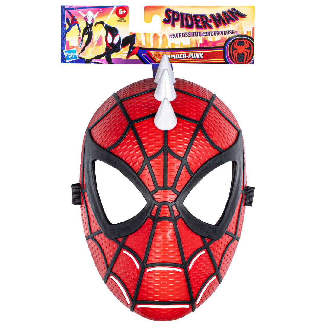 Spider-Man Marvel Across The Spider-Verse Spider-Punk Mask - Kids Roleplay and Costume Dress Up Product Image