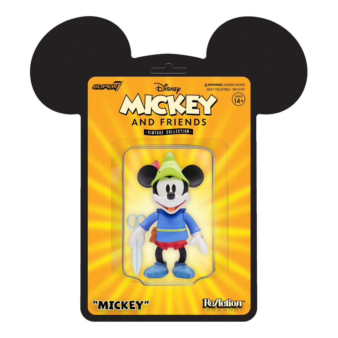 Super7 - Disney ReAction Figures - Vintage Collection Wave 1 - Brave Little Tailor Mickey Mouse Product Image