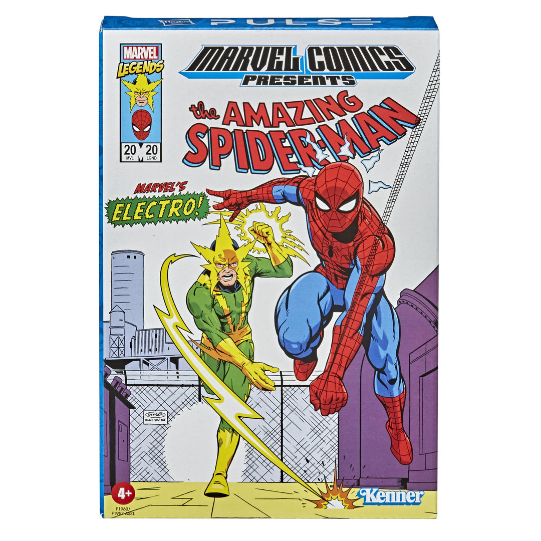 Hasbro Marvel Legends RETRO 3.75 Spider-man & Marvel's Electro Product Image
