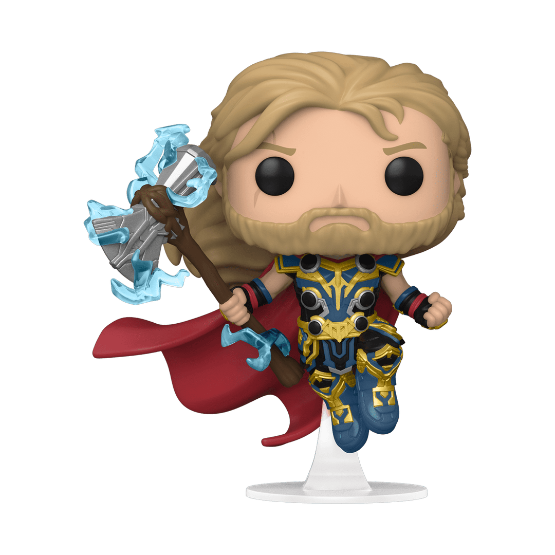 Product Image of Funko Pop! Thor: Love and Thunder Thor Pop! Vinyl Figure with Pop! Protector