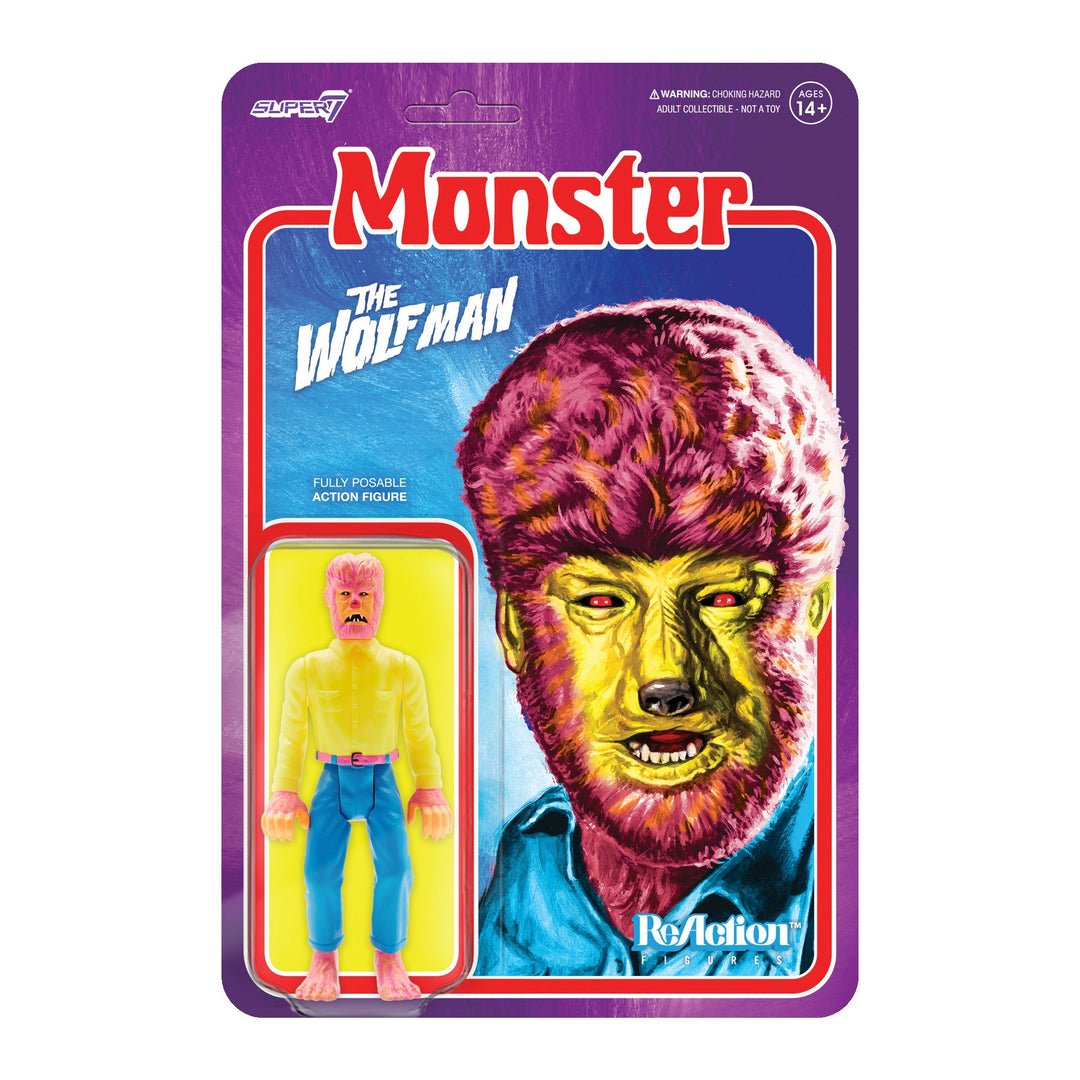 Super7 - Universal Monsters ReAction Figure - The Wolf Man (Costume Colors) Product Image