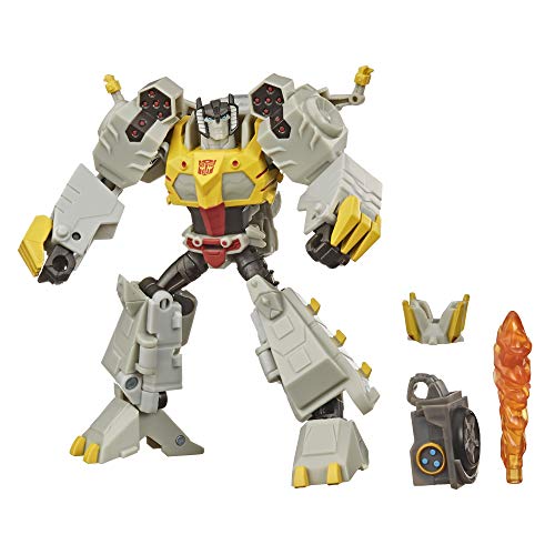 Transformers Bumblebee Cyberverse Adventures: Deluxe Class Grimlock Action Figure Toy, Build-A-Figure Part Product Image