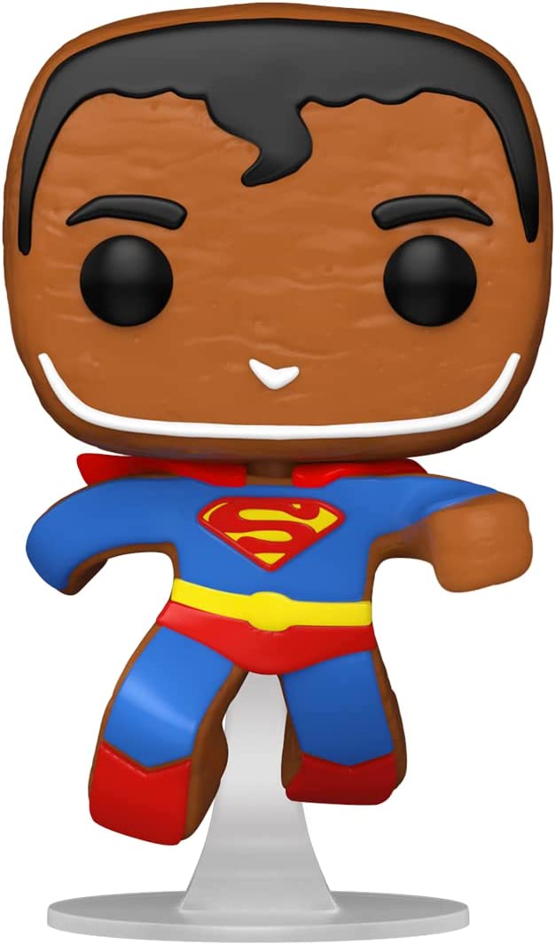 Product Image of Funko Pop! Heroes: DC Holiday - Gingerbread Superman with Pop! Protector
