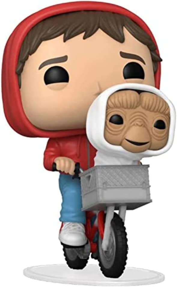 Product Image of Funko Pop! Movies: E.T. The Extra-Terrestrial - Elliot with E.T. in Basket with Protector