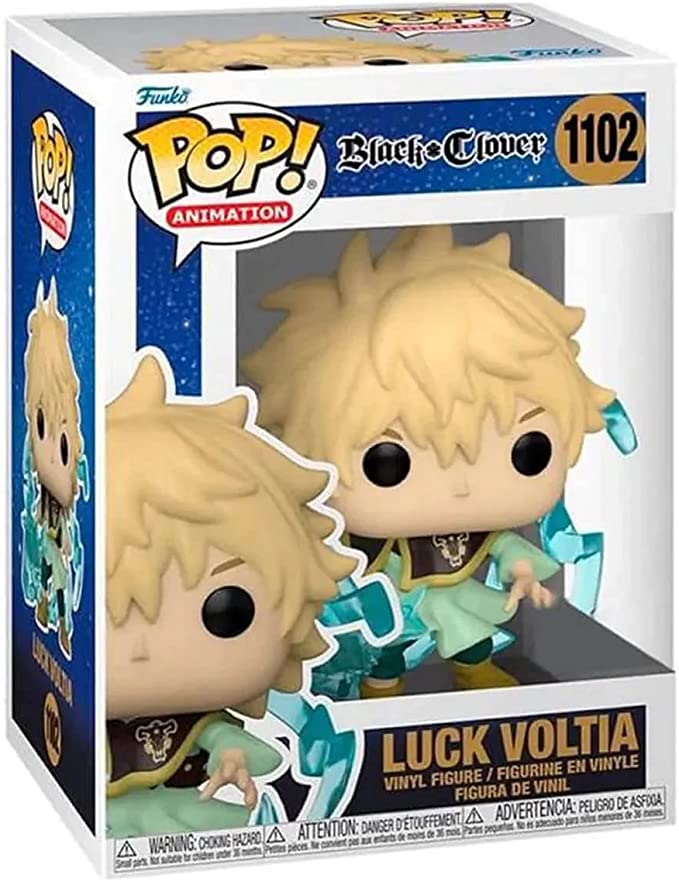 Product Image of Funko Pop! Animation: Black Clover Luck Voltia Figure (AAA Anime Exclusive)