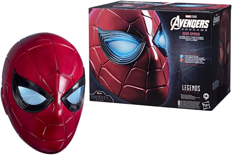 Marvel Legends Series Spider-Man Iron Spider Electronic Helmet Product Image