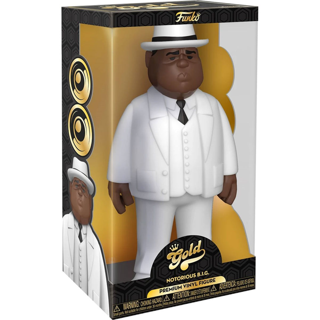 Product Image of Funko Pop! Gold: Notorious B.I.G. (Biggie Smalls) - White Suit (12 Inch)