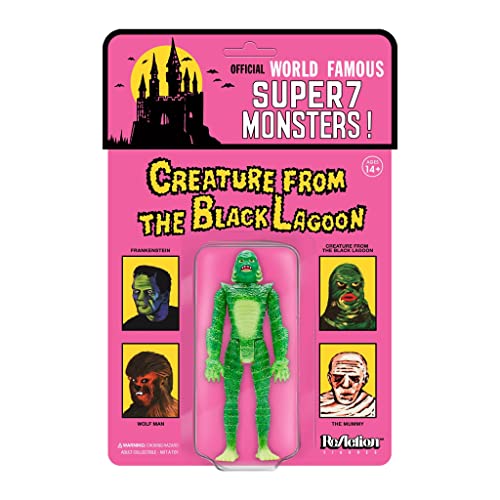 Super7 - Universal Monsters ReAction Figure - Super Creature (Narrow Sculpt on Card) Product Image