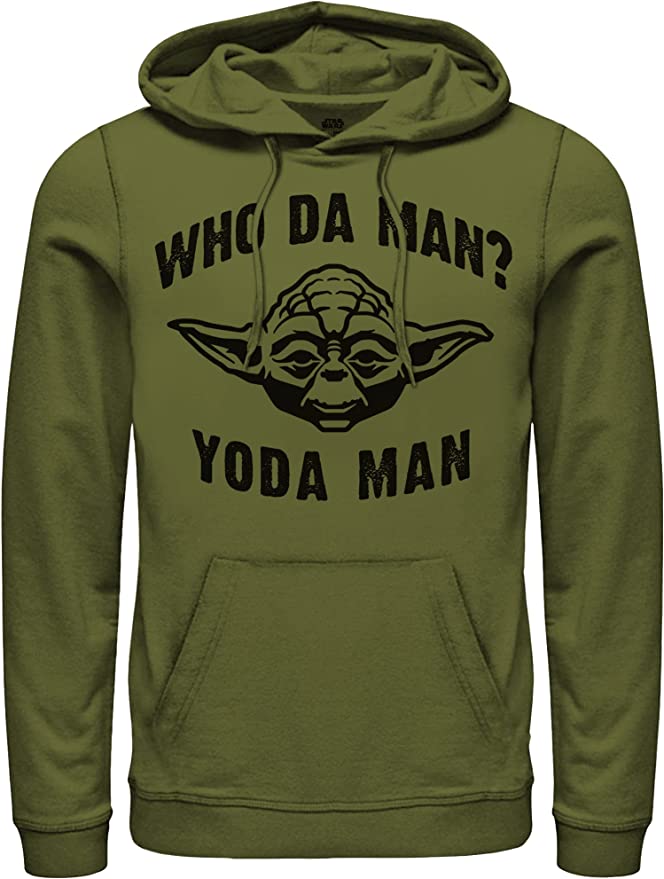 Star Wars Who Da Man? Yoda Man Hoodie