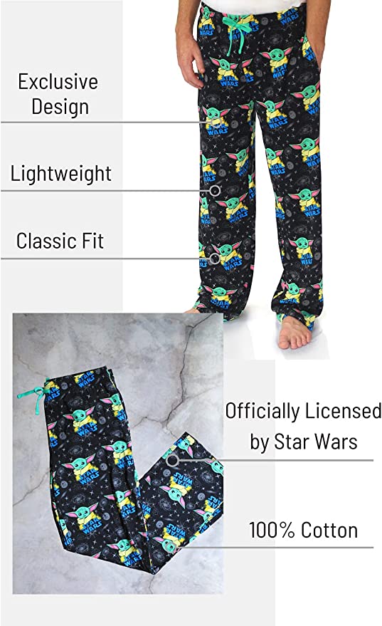 Mens star cheap wars pajama bottoms