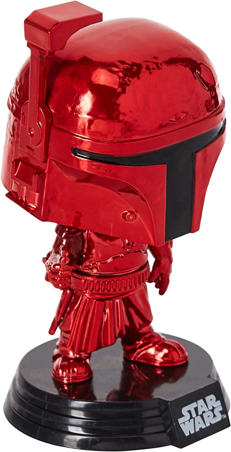 Star Wars Boba Fett Red Chrome Pop! Vinyl Figure - Exclusive