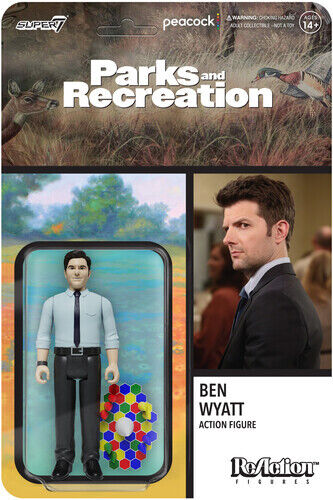 Super7 Parks And Recreation ReAction Ben Wyatt Action Figure Product Image