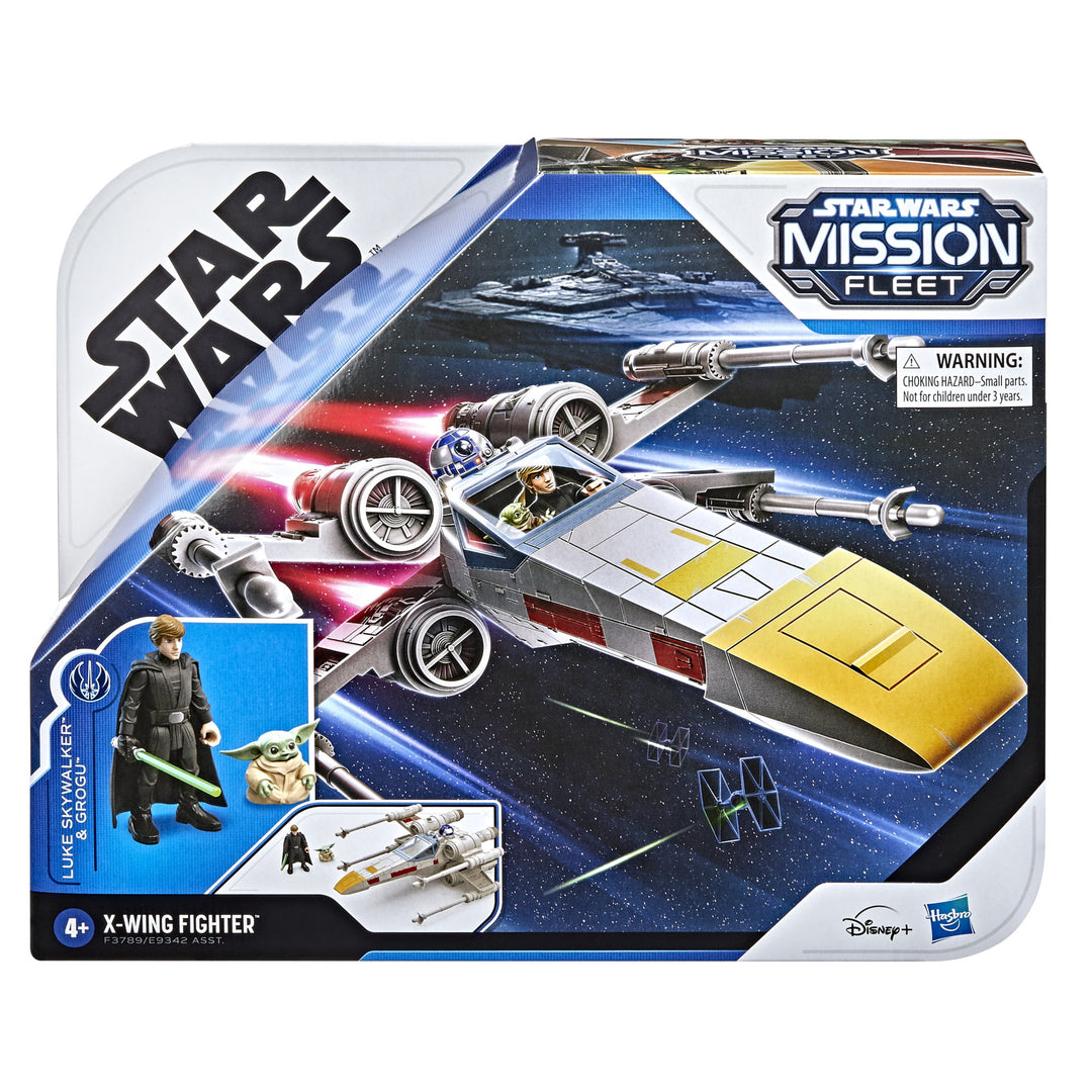 Star Wars Mission Fleet Stellar Class Luke Skywalker X-Wing Fighter 2.5-Inch Scale Product Image