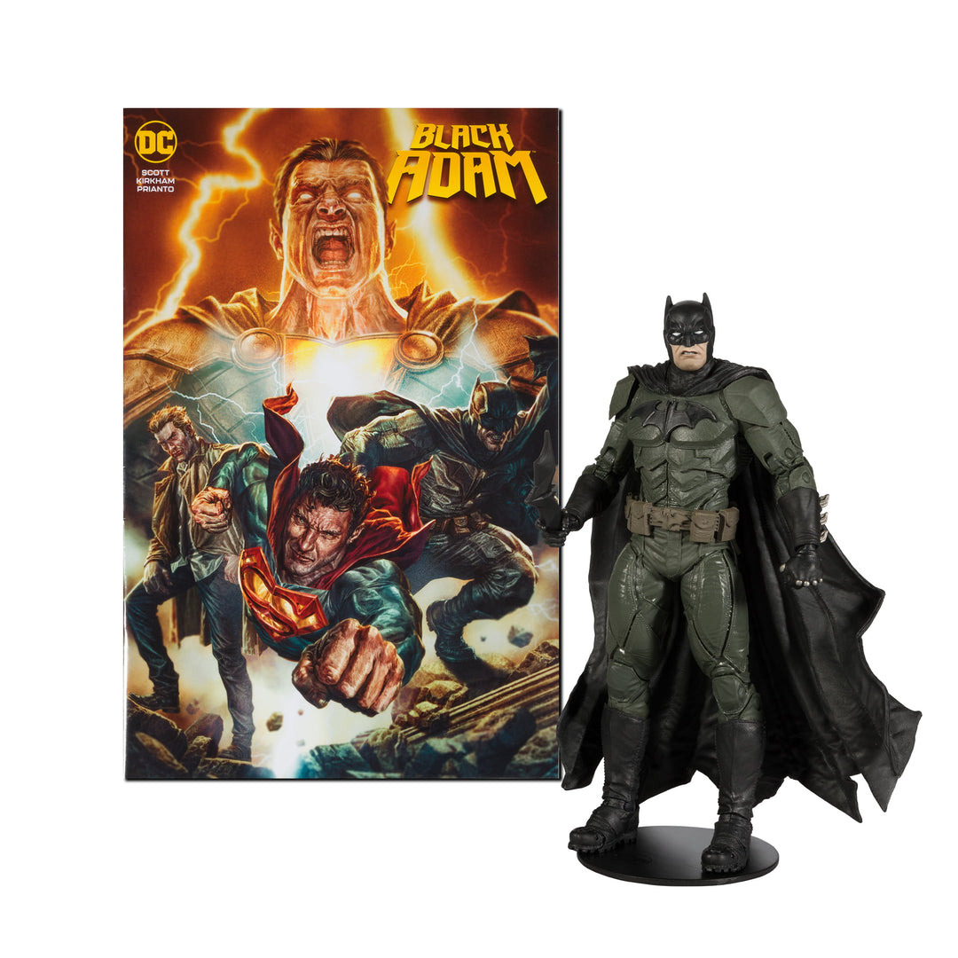 DC Direct - Page Punchers - 7" Figure With Comic - Black Adam Wave 1 - Batman Product Image