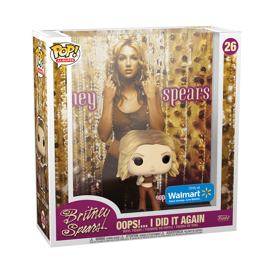 Britney Spears Oops Pop! Album Figure with Case - Exclusive