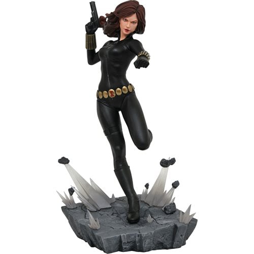 Marvel Premier Collection Comic Black Widow Statue Product Image