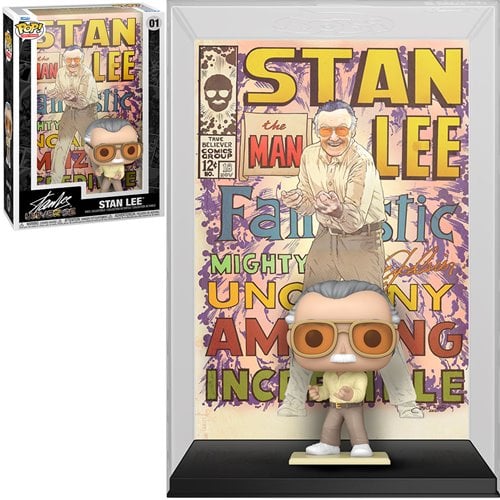 Funko Pop! Marvel: Stan Lee Pop Comic Cover Figure with Case Product Image