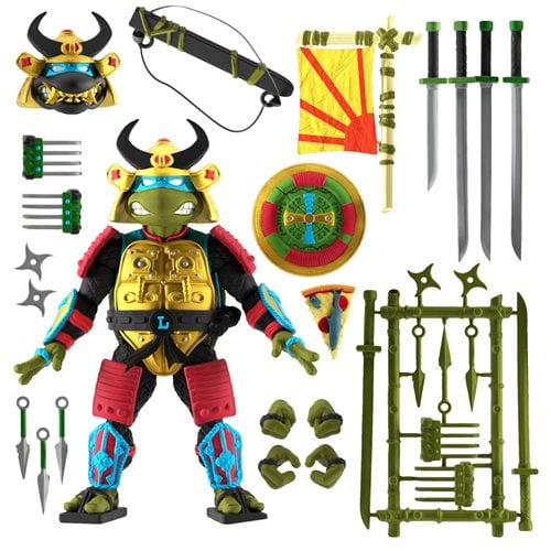 Teenage Mutant Ninja Turtles (TMNT) Super7 Ultimates Leo the Sewer Samurai Action Figure