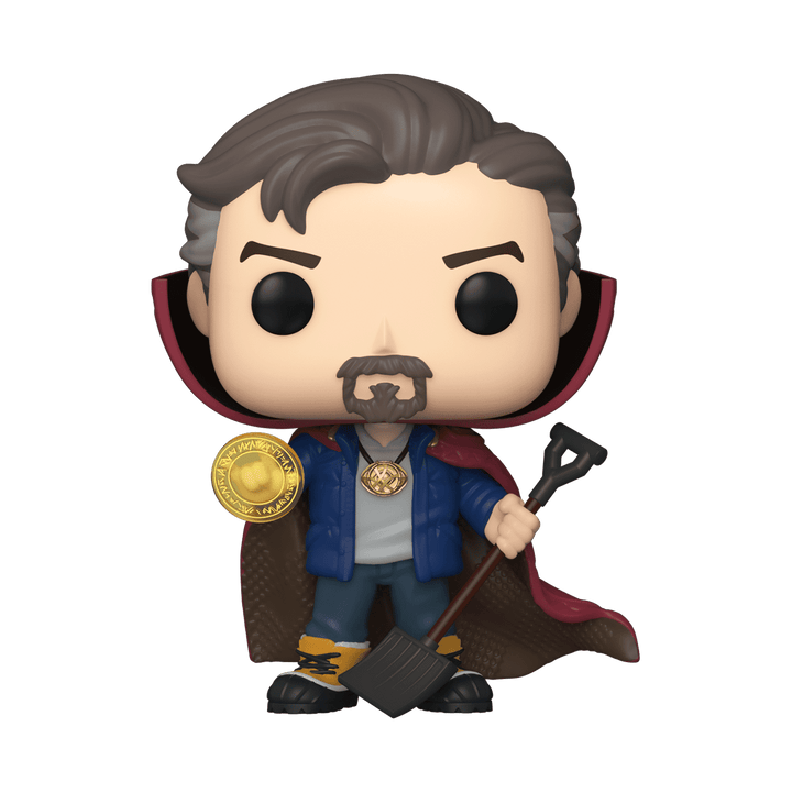 Product Image of Funko Pop! Marvel: Spider-Man No Way Home - Doctor Strange Vinyl Bobblehead with Pop! Protector