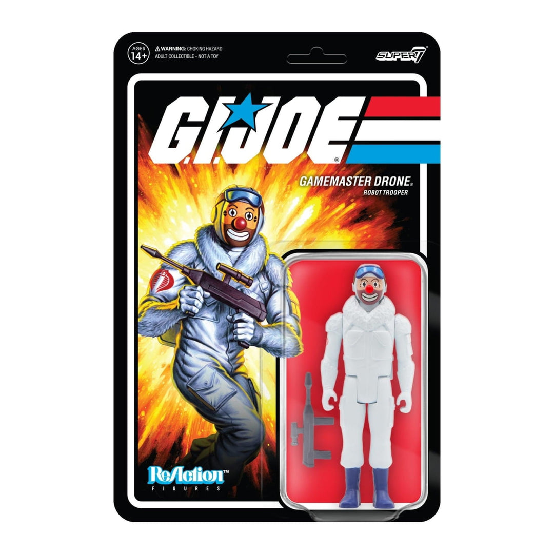 Super7 - G.I. Joe ReAction Figures Wave 2 - Gamemaster Toy Soldier Drone Product Image