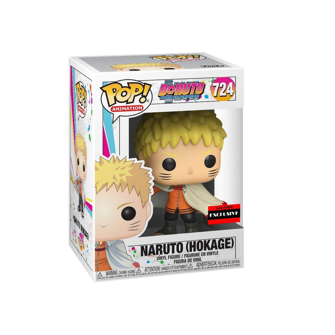 Product Image of Funko Pop! Naruto: Boruto Naruto (Hokage, AAA Anime Exclusive) with Pop! Protector