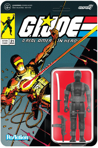 Super7 G.I. Joe ReAction Snake Eyes (Comic V.2) (SDCC Exclusive) Action Figure Product Image