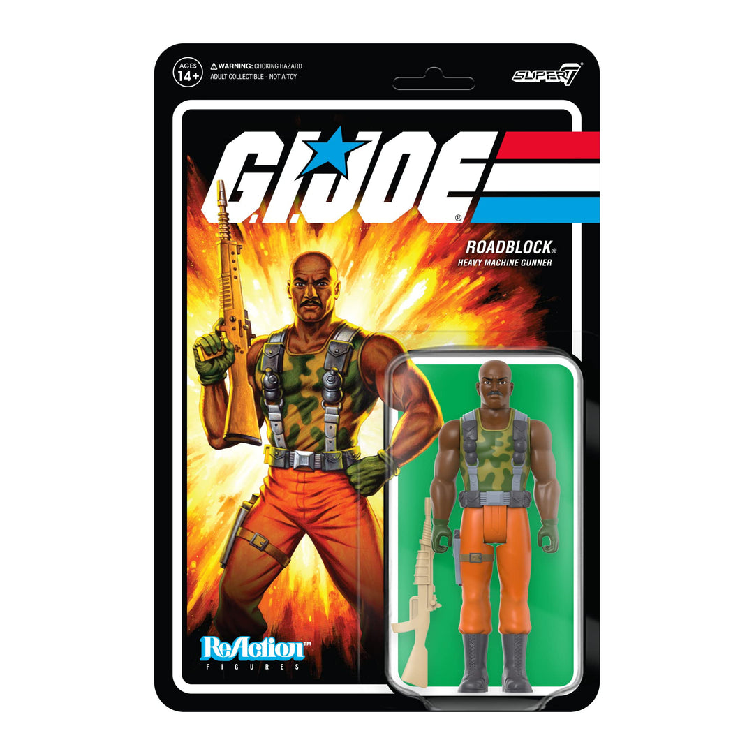 Super7 - G.I. Joe ReAction Figures Wave 3 - Roadblock Product Image