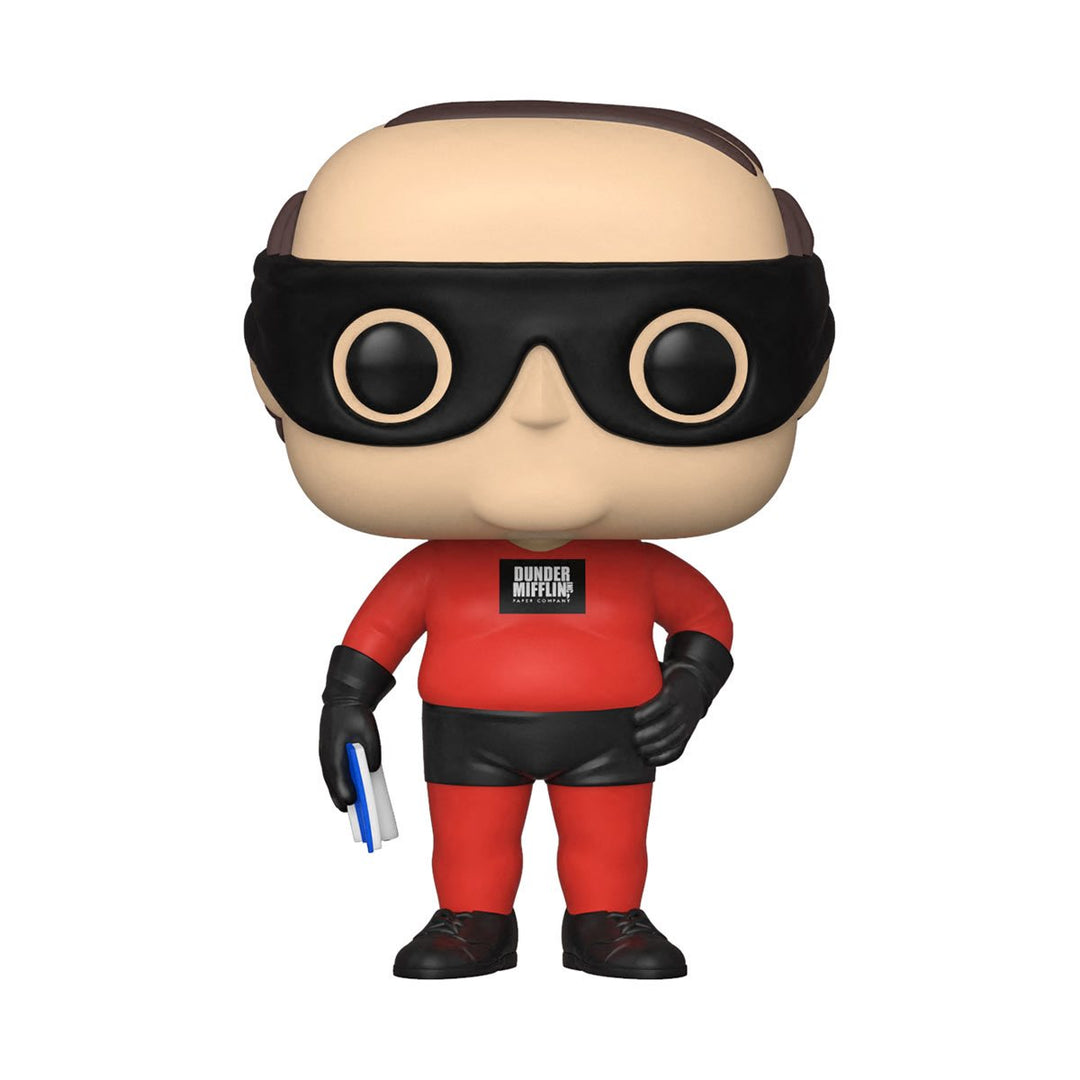 Product Image of Funko Pop! TV: The Office - Kevin as Dunder Mifflin Superhero with Pop! Protector
