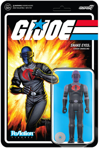Super7 - G.I. Joe Reaction Wave 4 - Snake Eyes (Pyramid of Darkness) Product Image