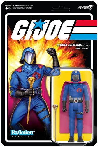 Super7 - G.I. Joe Reaction Wave 4 - Cobra Commander (Cape & Scepter) Product Image