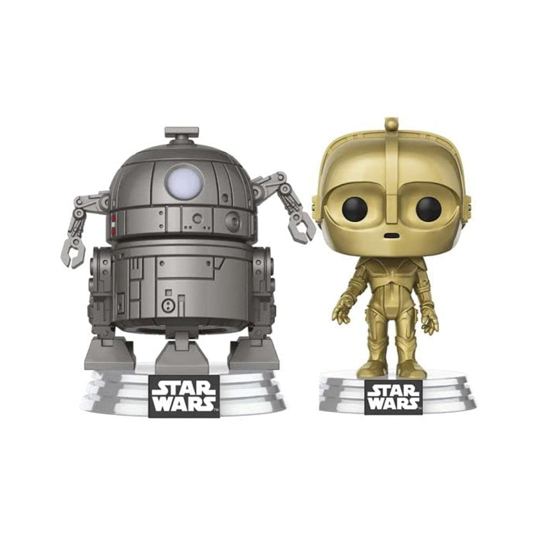 Product Image of Funko Pop! Star Wars: Concept Series R2 & 3-PO Pop! Vinyl 2-Pack- Excl. with Pop! Protector