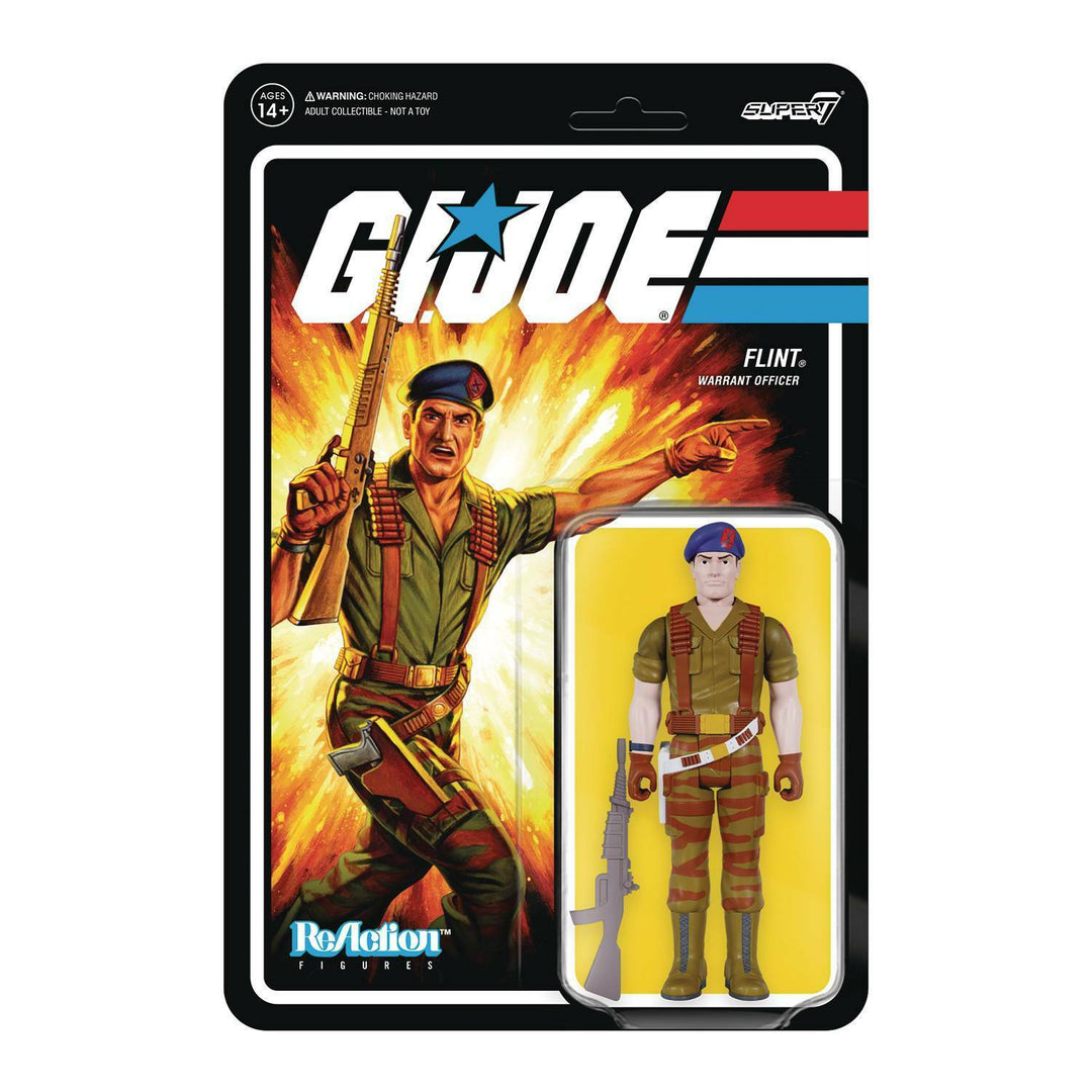 Super7 - G.I. Joe ReAction Figures Wave 3 - Flint Product Image